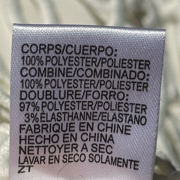 NWT TAHARI s8 ivory sheath dress-made exclusively for NEIMAN MARCUS-Macrame’ - Picture 6 of 11